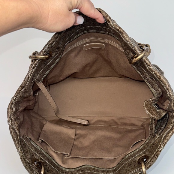 Authentic CHANEL Quilted Caviar Leather Tote - Picture 13 of 16